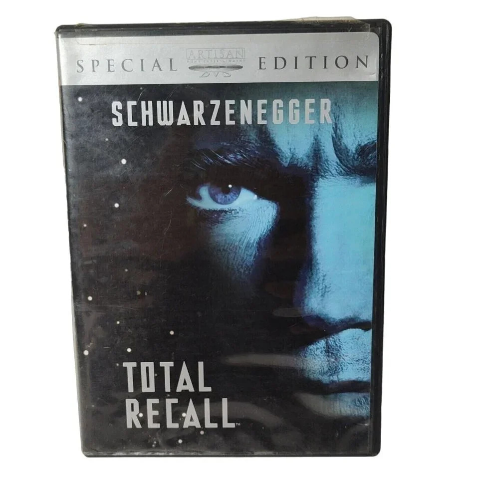 Total Recall 1990 Special Edition DVD Arnold Schwarzenegger WORKING